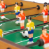 Tafelvoetbal voor kinderen en volwassenen - Voetbal tafelspel - 60 x 60 x 23cm