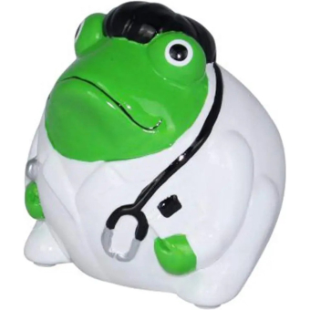 Pomme pidou Kikker Freddy - Spaarpot - S - Dokter