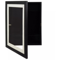 Malatec Kruzzel Art Kinderkunstlijst – Wissellijst voor 150 A4 Tekeningen – Zwart