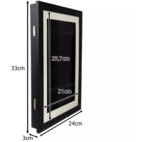 Malatec Kruzzel Art Kinderkunstlijst – Wissellijst voor 150 A4 Tekeningen – Zwart