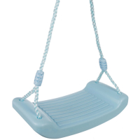 Kruzzel Blauwe Kunststof Schommel – Licht, Veilig & ideaal voor Buiten