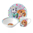Paw Patrol - top girl pups - Sterren - porselein cadeau set - 3 delig - kinderservies