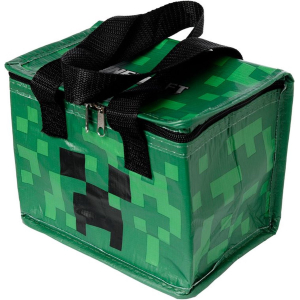 Koeltas - Minecraft - Creeper - RPET - Duurzame Koeltas - Lunchtas