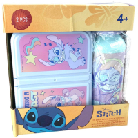 Disney Stitch lunchset – Lunchbox & drinkfles 520 ml – Kinder schoolset – Ideaal cadeau