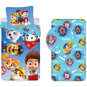 Paw Patrol - bliss - dekbedovertrek en hoeslaken set - 1 persoons - kinderen - beddegoed