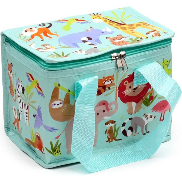 Koeltas - Lunchtas -  Dierentuin dieren - Gerecycled - picknick - koeltas lunch - RPET