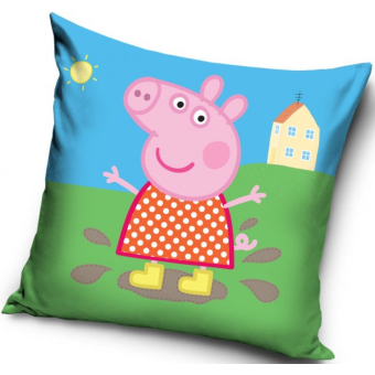 Peppa pig - kussensloop - 40 x 40 cm - exclusief vulling
