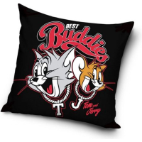 Tom & Jerrry - Sierkussen Kussen - kussensloop - 40 x 40 cm - exclusief vulling