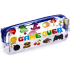 Etui/Pennenzak - Game Over - Transparant&Blauw/Rits - 7x19x4cm