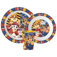 Paw Patrol Rescue Pups 3-delig Kinderserviesset