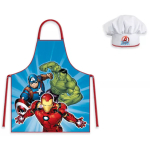 Avengers Marvel Kokssetje met Koksmuts & Schort voor Kids 3-8 Jaar