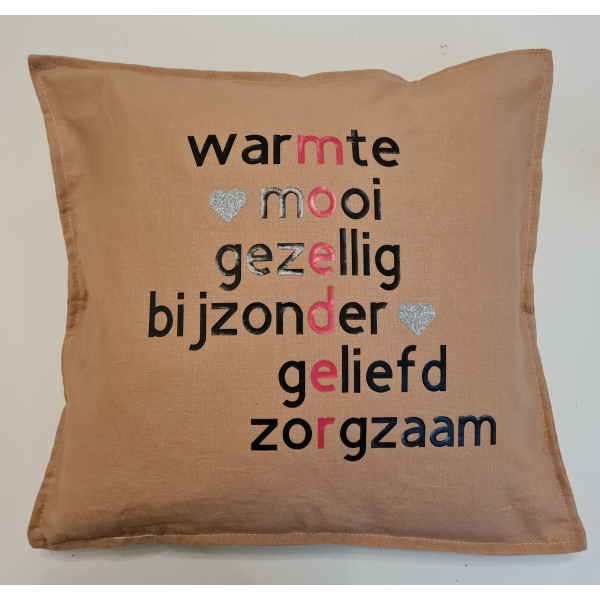 Moederdag kussen