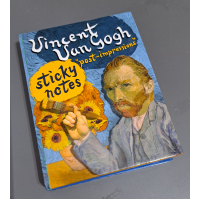 van Gogh sticky notes "post-impressions"