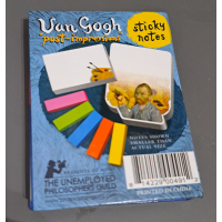 van Gogh sticky notes "post-impressions"