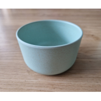 kommen / bakjes van bamboe mintgroen set van 6