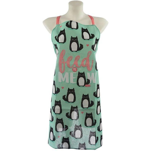 Keukenschort - Feline Fine Cat - Feed me Meow