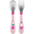 Chicco Bestek Baby - Metaal Bestek - Roze