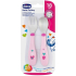 Chicco Bestek Baby - Metaal Bestek - Roze