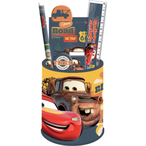 Disney Cars - pennenbak - briefpapier - stationery - set van 7 stuks Disney Cars - pennenbak - briefpapier - stationery - set van 7 stuks