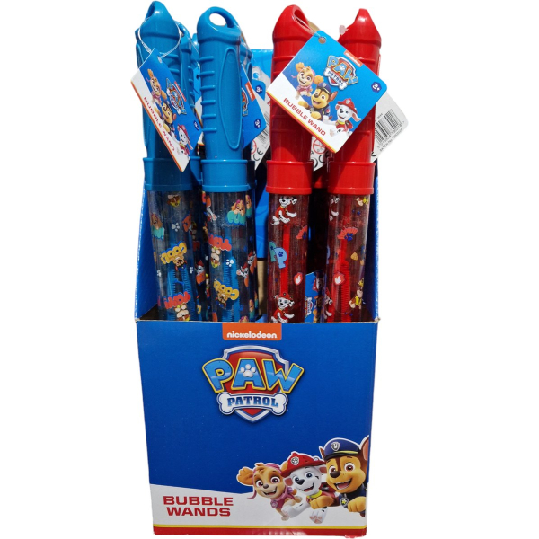 Paw patrol Bellenblaas- 2 stuks - rood / blauwe - chase - marshall - skye - rubble