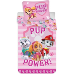 Paw Patrol dekbedovertrek Pup Power 140 x 200 cm - 70 x 90 cm (polyester)