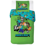 Minecraft Classic Crew Dekbedovertrek 140 x 200 cm - Katoen