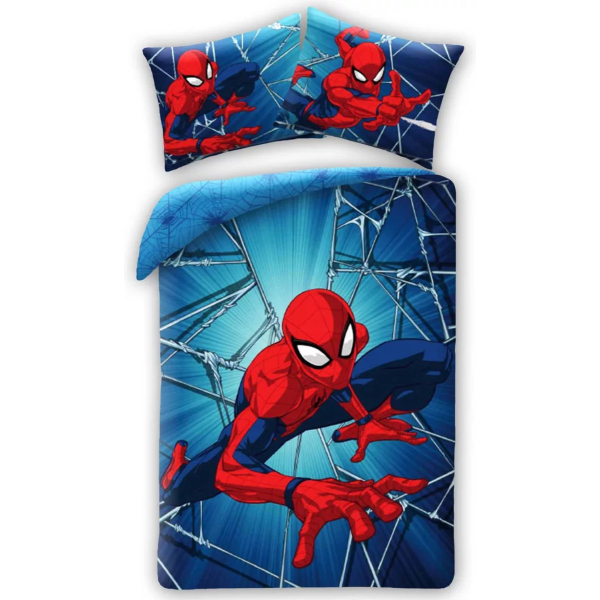 Spiderman - peuterbed - peuter dekbedovertrek - kinderbed - 100 x 140