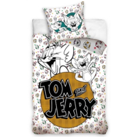 Tom & Jerry Dekbedovertrek - 140 x 200 cm + 70 x 90 cm - Katoen