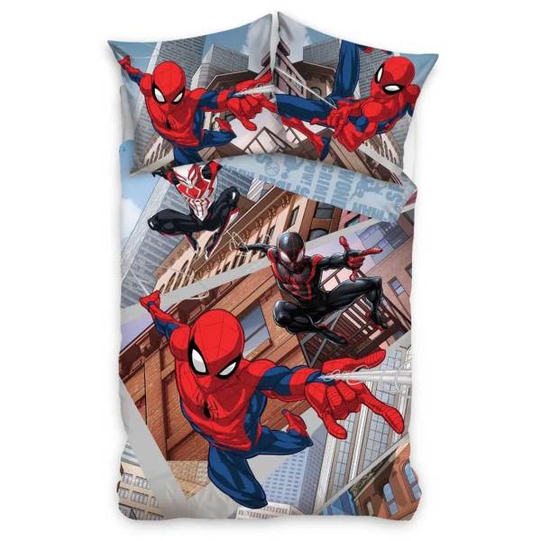 Spiderman - Swing - Dekbedovertrek - 140×200cm - katoen - 1 persoons