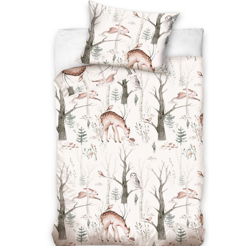 Animal Pictures BABY Dekbedovertrek, Hertjes - 100 x 135 cm - Katoen