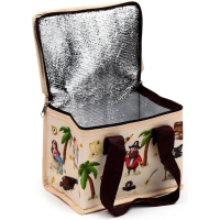 Koeltas - Lunchtas - Jolly Rogers - Piraten - Gerecycled - picknick - koeltas lunch - RPET