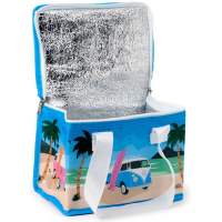 Volkswagen - Koeltas -  blauw - 4 liter - 16 x 21 x 13 cm - koelboxen - picknick/strand - lunchtas