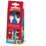 Spiderman Spidey & Friends metalen bestekset - 2 stuks