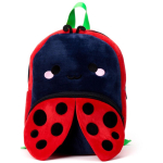 Lieveheersbeestje Rugzak Kleuter – Zacht Pluche – 2–6 Jaar – Lichtgewicht Hoogte 31cm Breedte 24cm Diepte 9cm