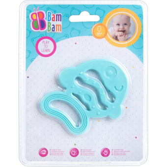 "vis" - baby - rammelaar - bijtspeelgoed - baby