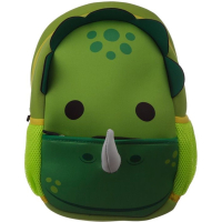 Stoere Dino-rugzak van zacht & licht neopreen Hoogte 31cm Breedte 22cm Diepte 10cm