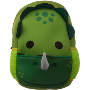 Stoere Dino-rugzak van zacht & licht neopreen Hoogte 31cm Breedte 22cm Diepte 10cm