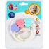 Bam Bam rammelaar bijtspeelgoed - 3 maanden - 2 in 1 - stimuleer vaardigheden baby peuter 3m+