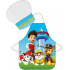 Paw Patrol kinderschort met kookmuts - kookschort - keukenschort