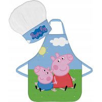 Peppa Pig kok set - kook set - schort & muts