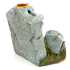 Halloween RIP Grafsteen Backflow Wierookhouder - Set van 2 Stuks