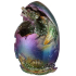 Regenboog Draak Metallic Ei – Decoratief Beeld 
