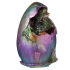 Regenboog Draak Metallic Ei – Decoratief Beeld 
