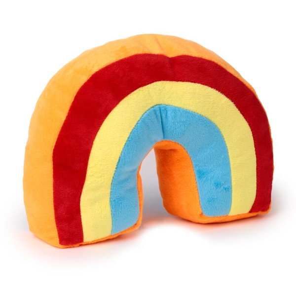 Regenboog Pluche Deurstopper – Decoratieve Deurhouder - deurstop