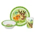 Ontbijtset - Into The Forrest - vos, Vogels & Hert - Bord, beker en kom - 3 delig