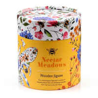 Nectar Meadows Bij – Houten 130-Stuks Bij-Vorm Legpuzzel
