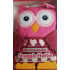 Snuggle hottie uil roze Aroma home warmteknuffel