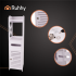 Ruhhy Badkamerkast – Stijlvol, Praktisch & Veilig - kabinet - wit - wcpapier houder - kast - wc kast - met slot
