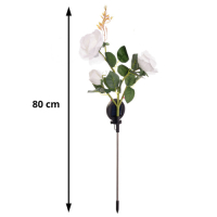 solar lamp - rozen - roos - verschillende kleuren licht - glowrose - tuin - gardlov