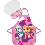 Paw patrol - Skye en Everest - Kinder schort met koksmuts | 2-delige keukenset | Verkleedset voor koken en bakken | Geschikt voor kinderen 3 t/m 8 jaar